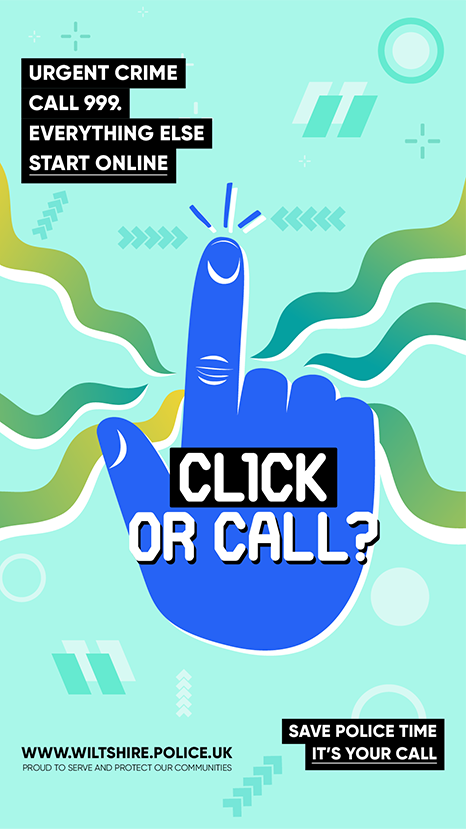 Click or Call Poster