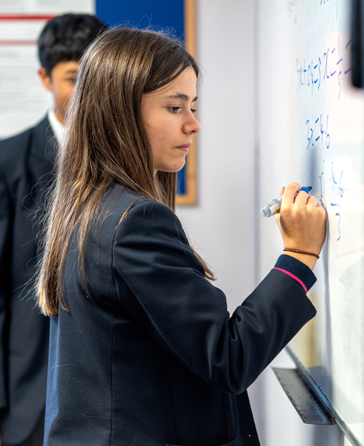 Haberdashers femaile secondary pupil maths board.jpg